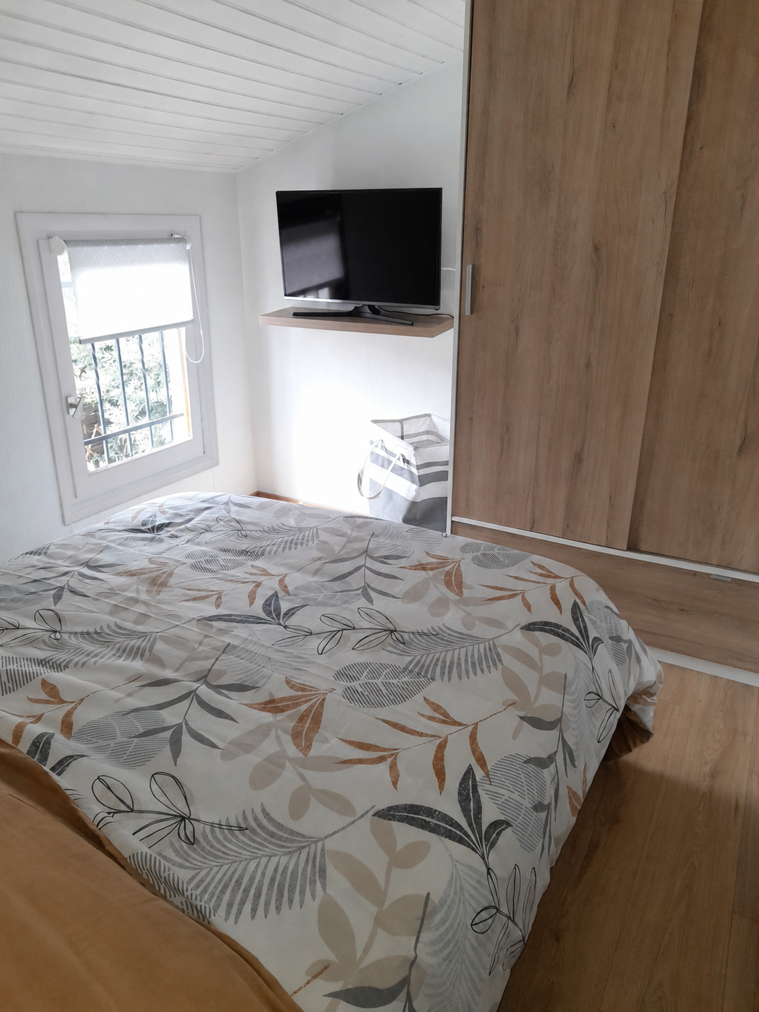 Espace nuit et lit double